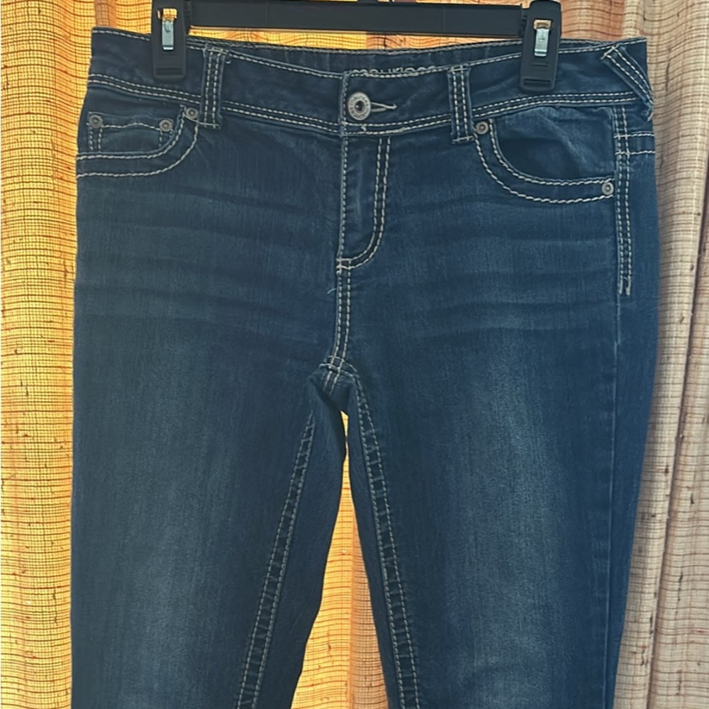 Maurices Dark Blue Skinny Jeans